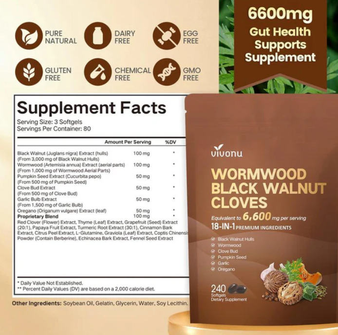 Black Walnut Clove Capsules